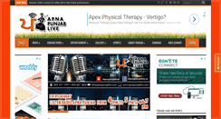 Desktop Screenshot of apnapunjablive.com